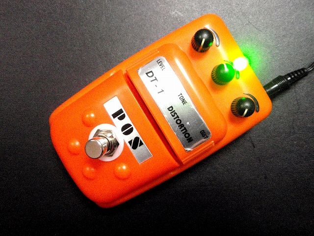 POS DISTORTION DT-1 - True Bypass ＆ Germanium MOD - : ソリッド