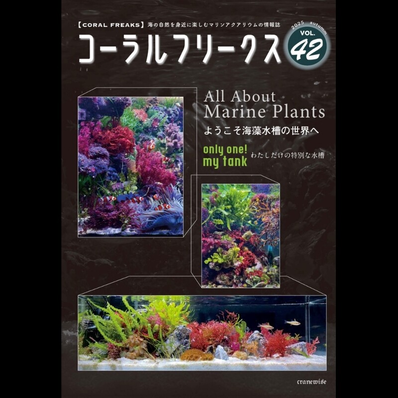 9/13発売！「Coral Freaks vol.42 〜海藻大特集〜」 : SONOアクア