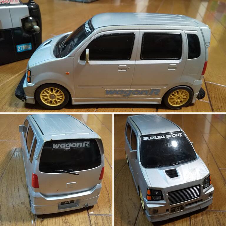 1998年頃【TAIYO 1/20 SUZUKI ワゴンR RR】他 toyco スズキMRワゴン