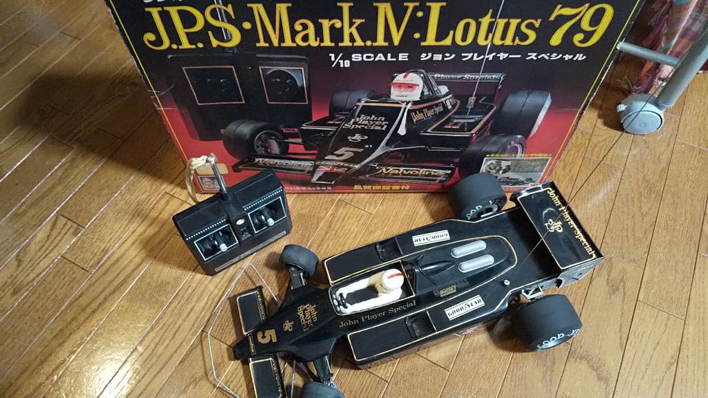 バンダイ ラジコンJPS Mark IV Lotus 79 1/10スケール 58020 Tamiya