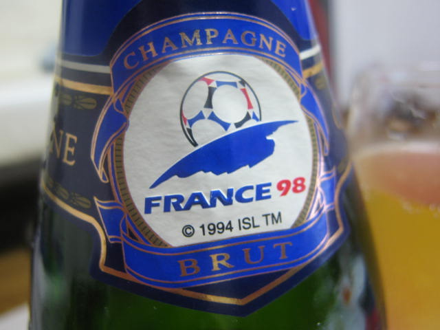 マルヌ・エ・シャンパーニュ、サッカーフランスワールドカップの記念