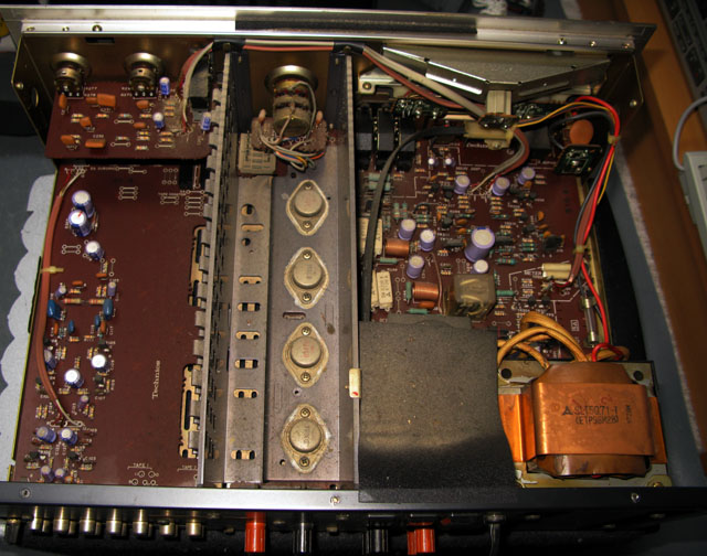 テクニクス SU-7700Ⅱ （プリメインアンプ） : フラットバーロードで行