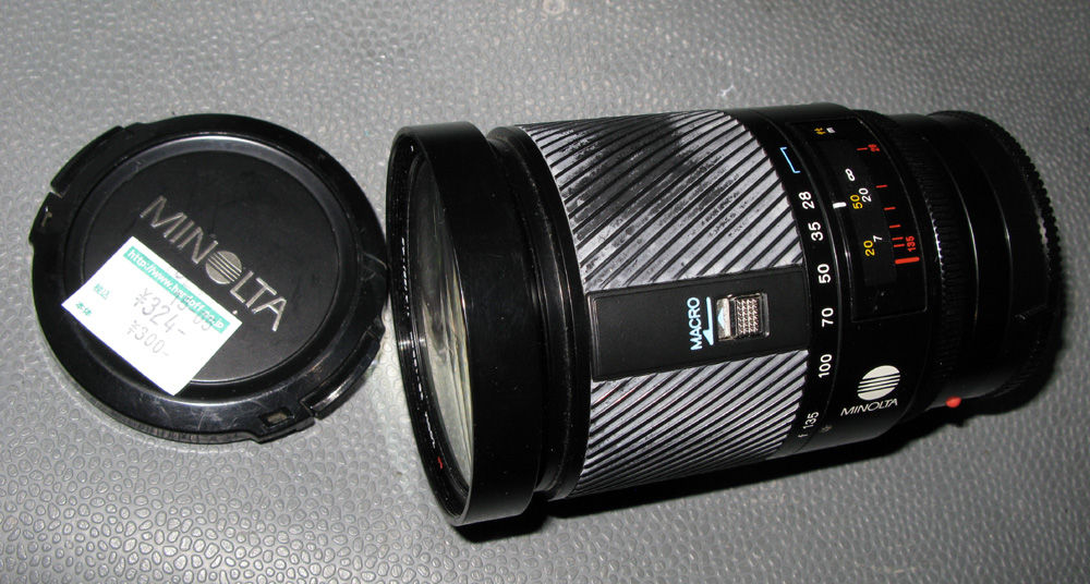 ミノルタ AF ZOOM 28-135mm F4-4.5 : フラットバーロードで行こう！