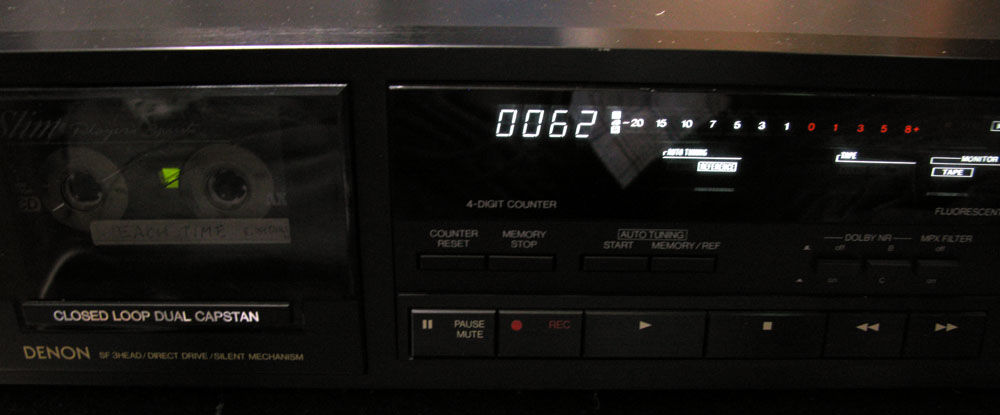 DENON DR-M9 （カセットデッキ）また黒星 : フラットバーロードで行こう！