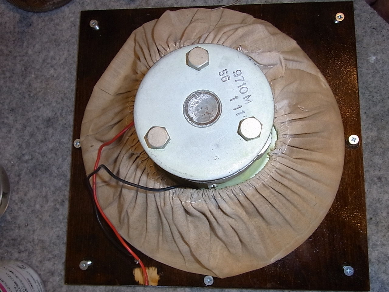 蘭フィリップス社AD9710音響迷路型エンクロージャー : 銚子の散歩道