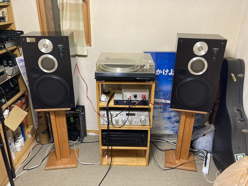 テクニクスSB-6 慣らし後の試聴と今後のメンテナンス : ひでじの手作り
