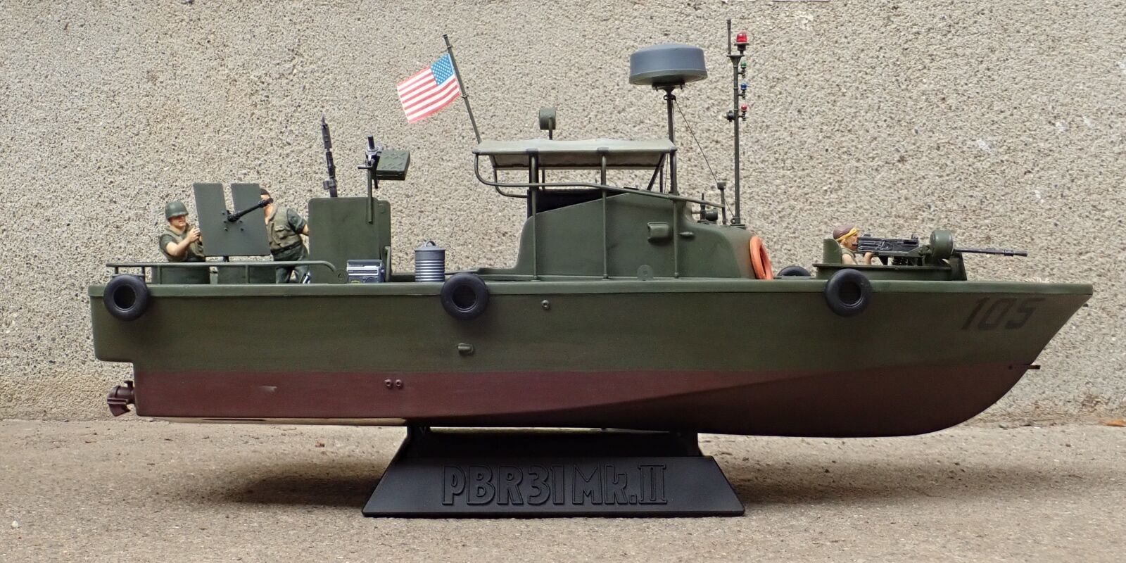 ◉アメリカ海軍 PBR31 Mk.2 ピバー（TAMIYA 1/35 MM150） 1990年代前半