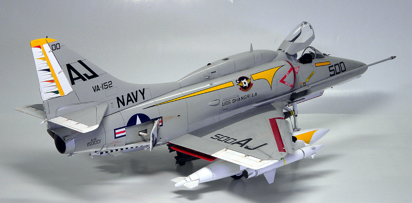 ハセガワ 1/32 A-4E/F スカイホーク （完成！） : Go Navy! (乙)