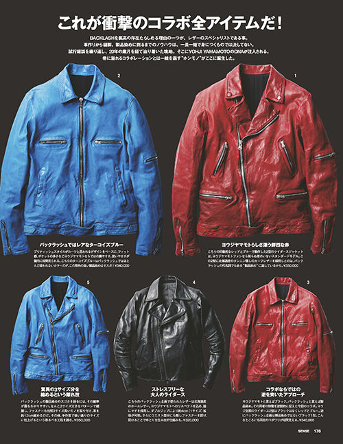 ヨウジヤマモト×バックラッシュ ライダース : CALLING BACKLASH