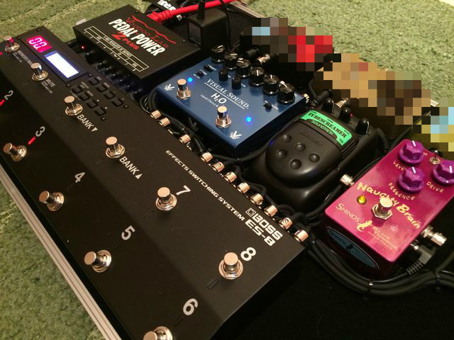 ☆BOSS ES-8を核にしたボード完成！ : ジナパパ一家の何てことない日常