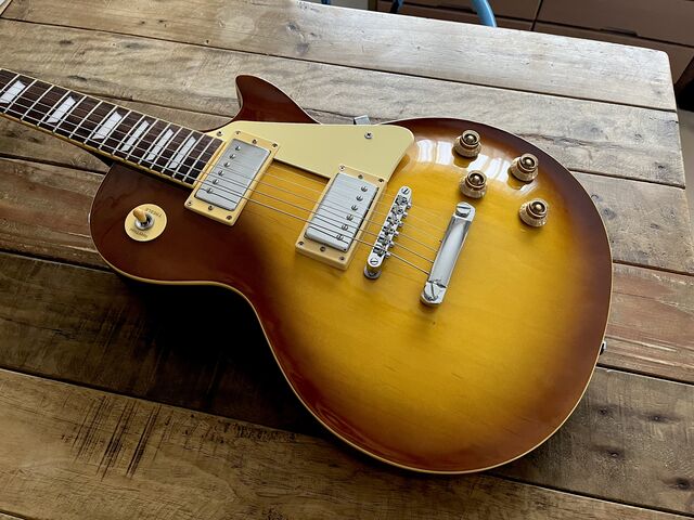 ☆Photogenicレスポールコピー2本目のモディファイ！ : ジナパパ一家