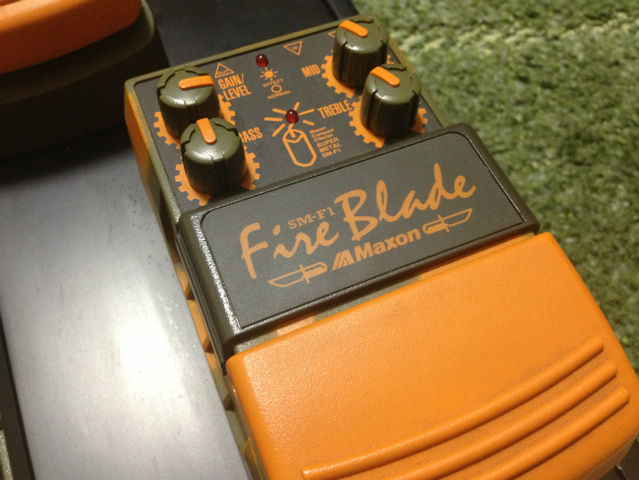 ☆ペダル検証 第56弾 Maxon Fire Blade Effector Board編 : ジナパパ