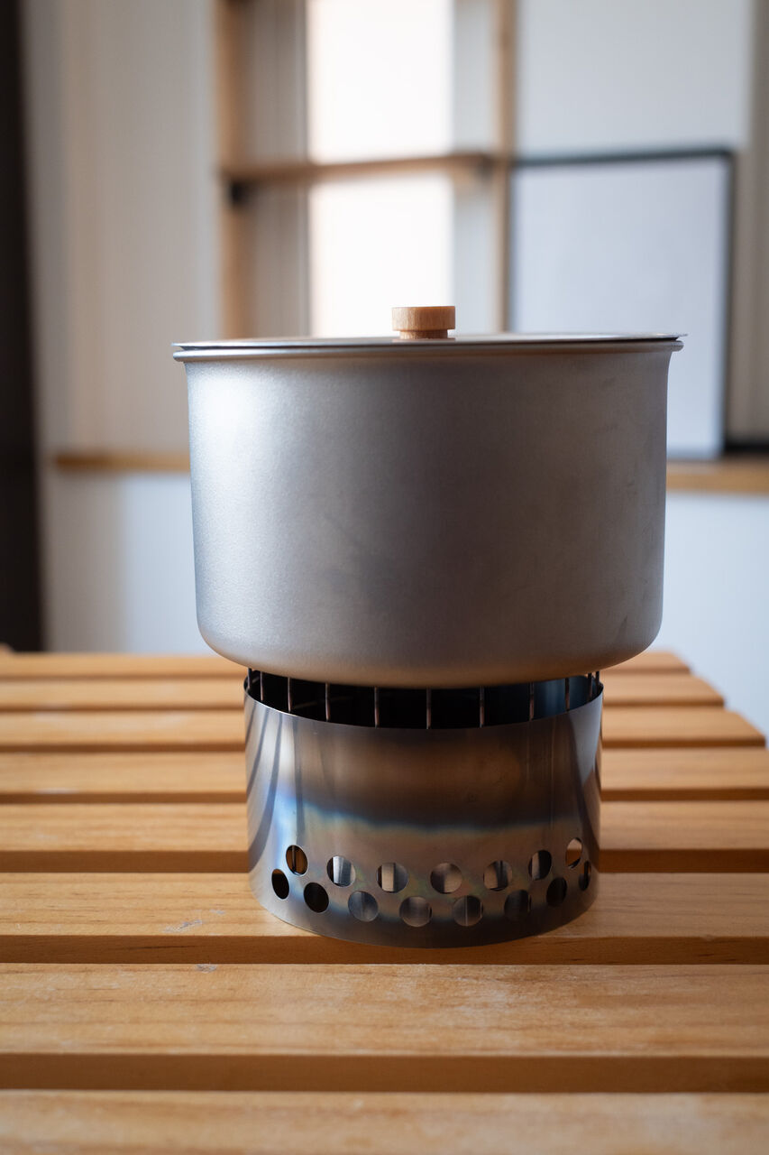 EVERNEW 400FDと合わせて [Sanpos' Fun Lite Gear 3W Windscreen 小