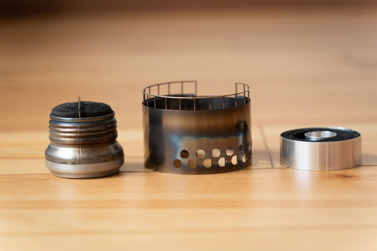 EVERNEW 400FDと合わせて [Sanpos' Fun Lite Gear 3W Windscreen 小