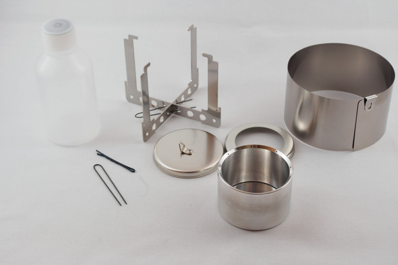 JETでSILENTなシステム ～ RSR Stove 2nd model 十字ゴトクセット : 山