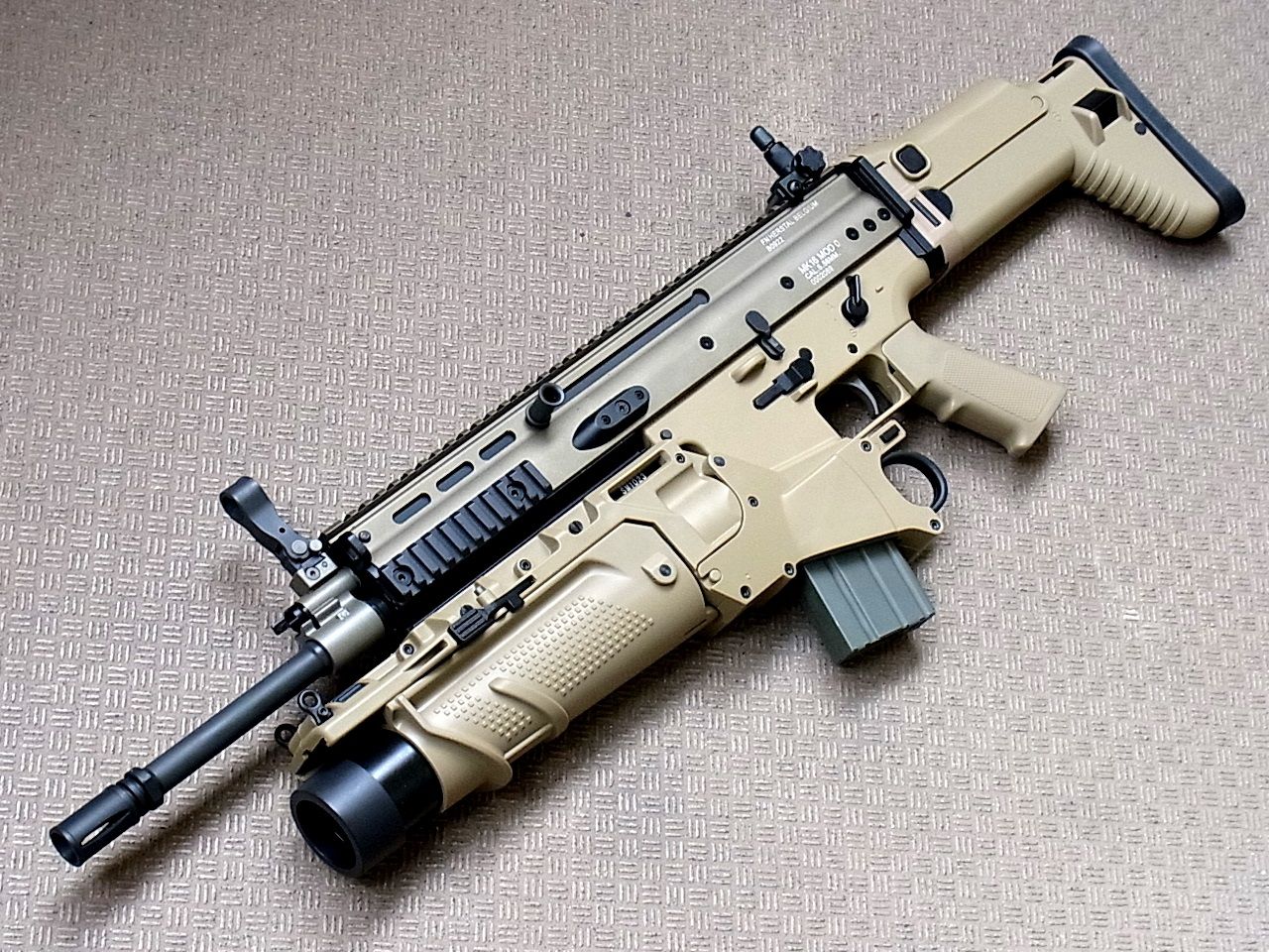 ARES SCAR-L with EGLM グレネードランチャー : りぅまるのにっき ﾂｳﾞｧｲ