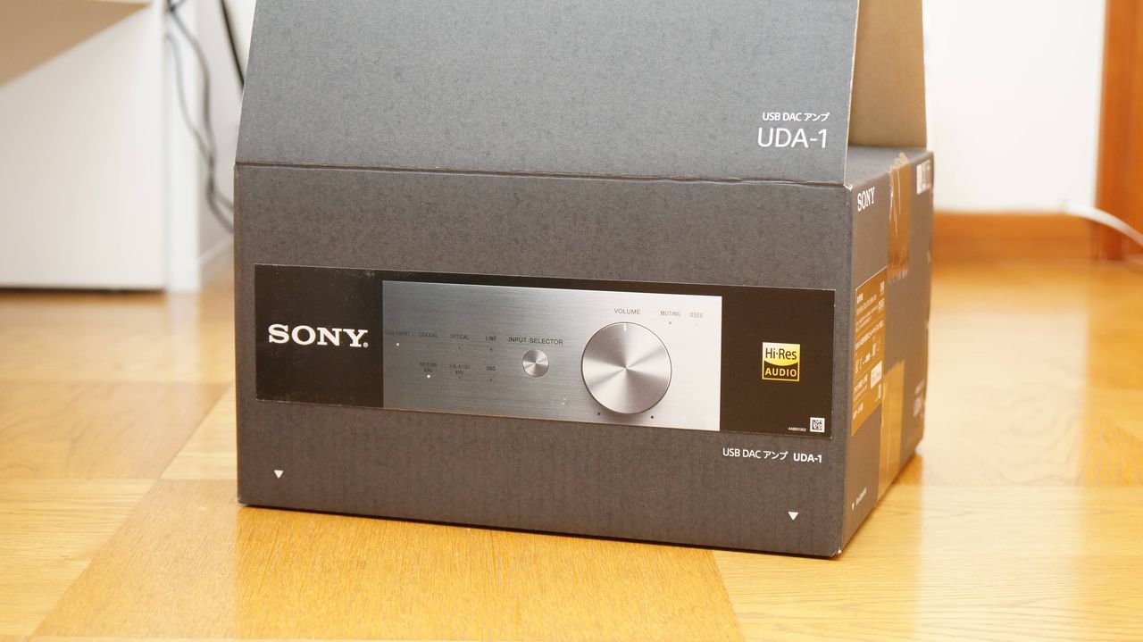 コンパクトなハイレゾ対応USBアンプUDA-1を買ってみた ＜ソニー USB