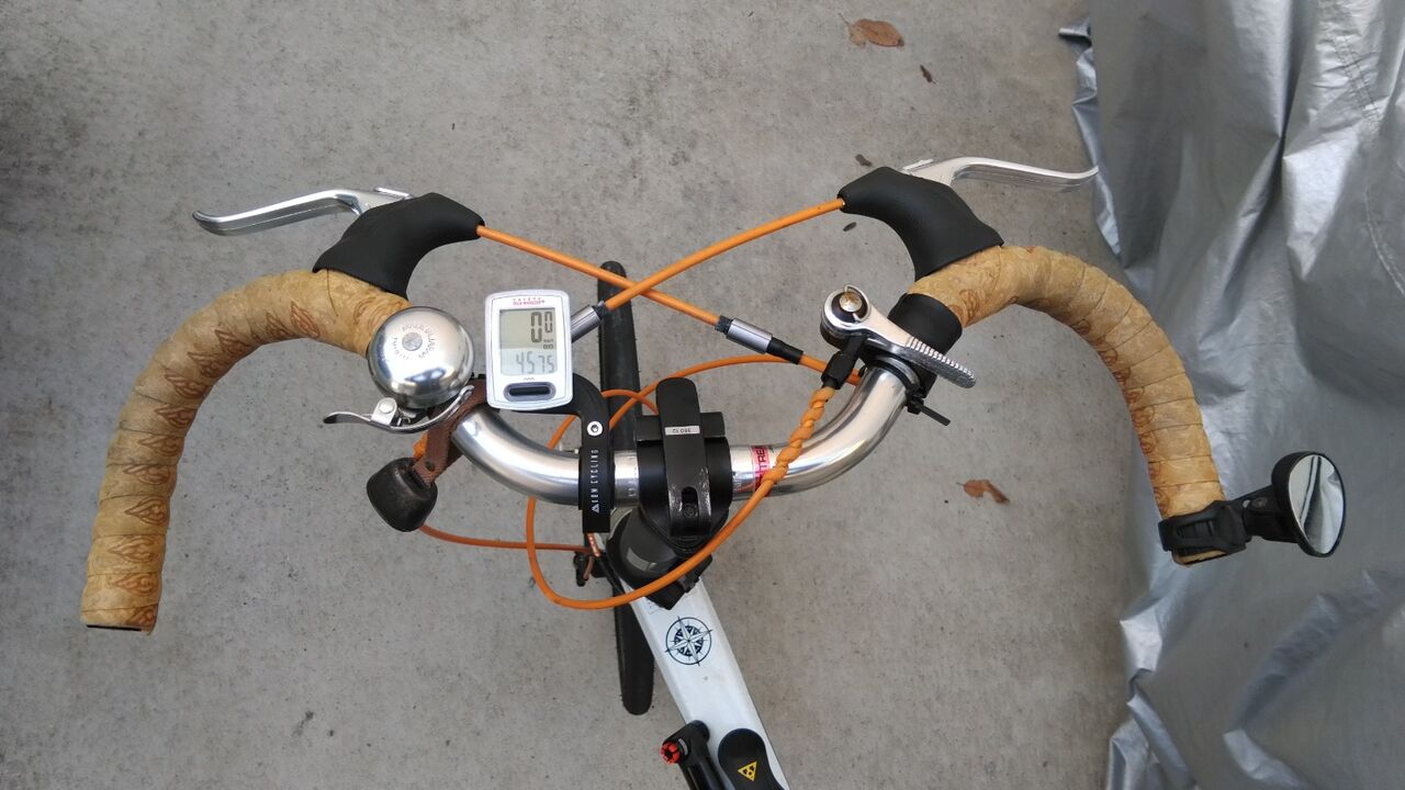 Pursuerくん、ブルホーンバー（Nitto RB-021)装着 : Rail20とPursuer