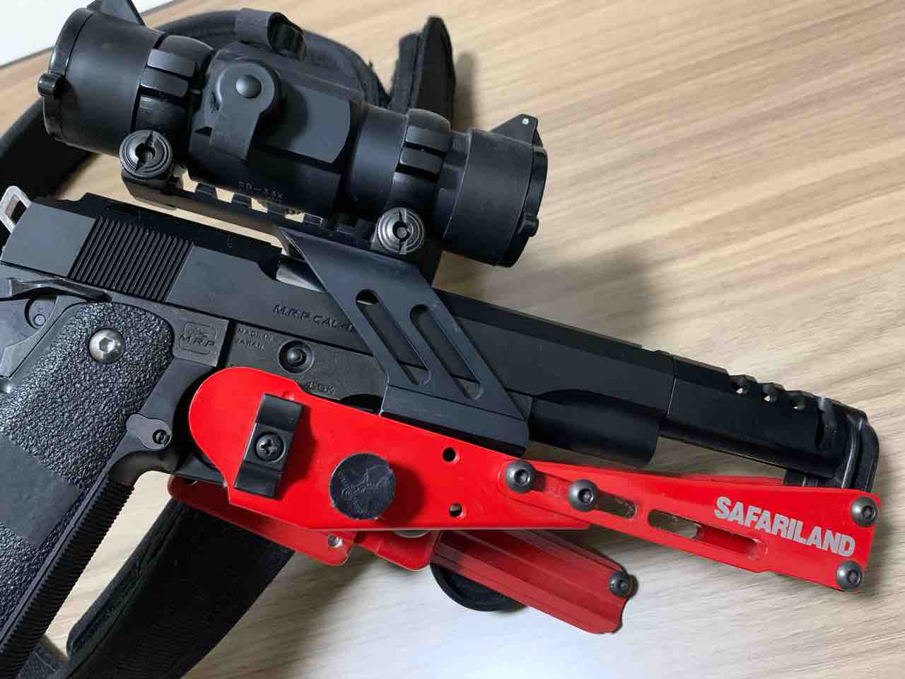 東京マルイ ハイキャパ5.1R レースガンカスタム 自動調光ドットサイト