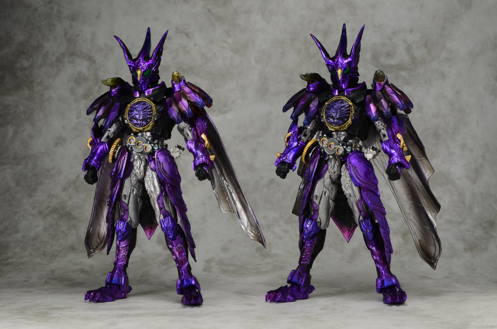 S.I.C.仮面ライダーオーズ プトティラコンボ 羽の取り付け方について