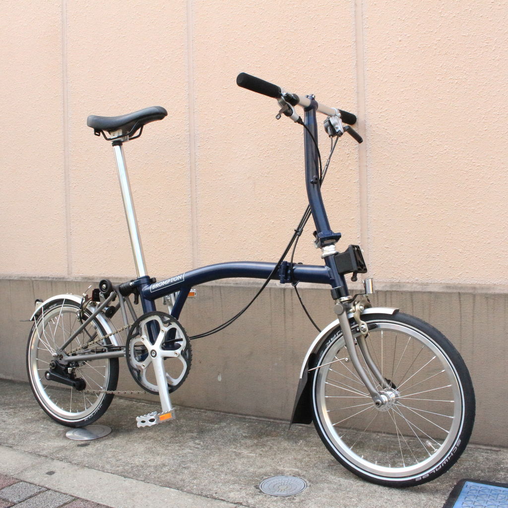 BROMPTON［S2L-X］RAW & テンペストブルー : wadacycle news