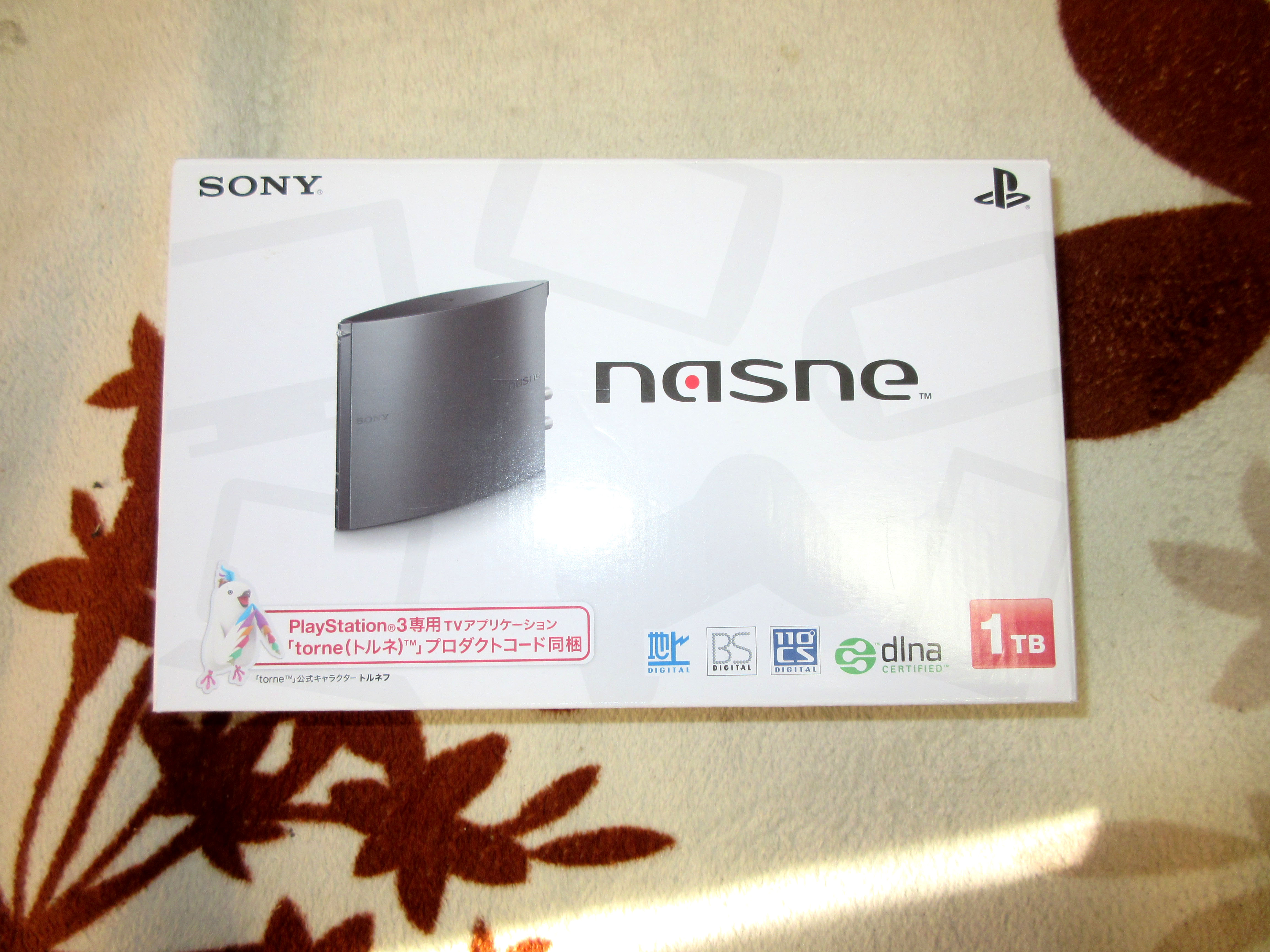 まさかの美品！？【中古】SONY(SIE)製nasne CECH-ZNR2J(1TB)紹介
