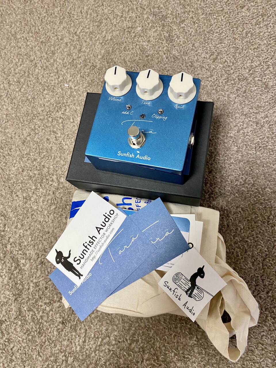 Sunfish Audio Over Drive -Tara- by 増崎孝司-レビュー/追記2023年10