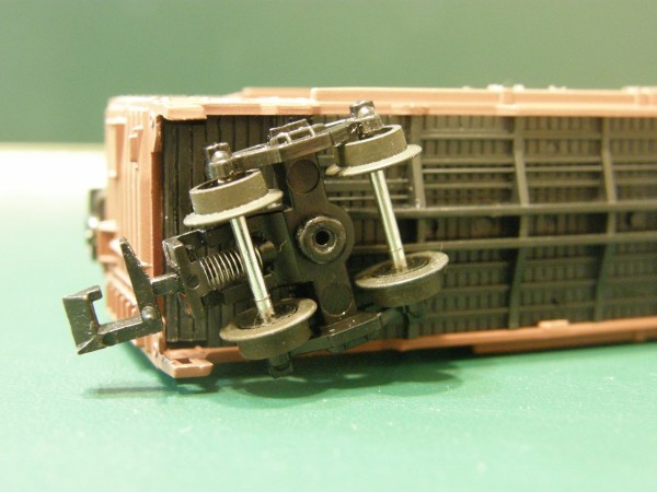 マイクロエースのアメリカ型貨車と、日本型貨車を比べてみた