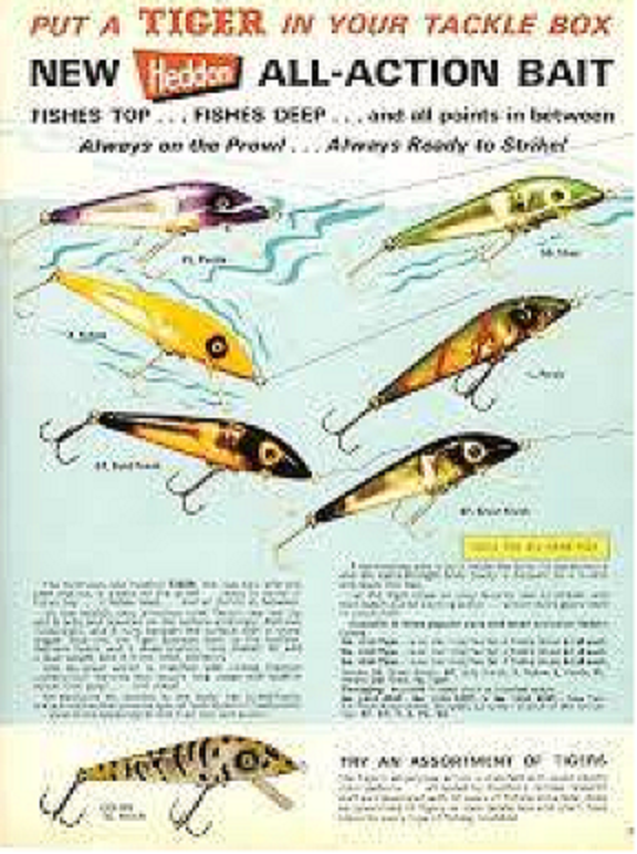 ヘドン タイガーの秘密 : 釣りたいバス釣り日記