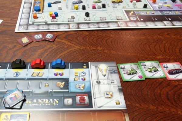 カンバン／KANBAN』自動車工場のボドゲ！【プレイログ・リプレイ