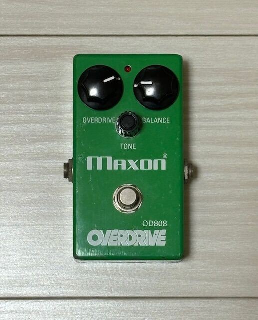 OD808（Maxon）～リイッシュー（初期型）10V対応品と9V対応品 : 四人冗語