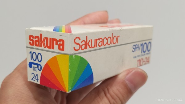 1988/昭和63/小西六/Sakuracolor/サクラカラー/SR-V100/110フィルム