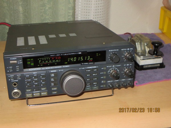 ケンウッド TS-690 AF・・・音が出ない 修理完了 : de JA1GGQ TOKYO