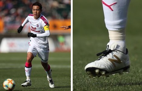 水沼宏太がニューバランスのスパイク「442 PRO HG」を着用 : Kohei's