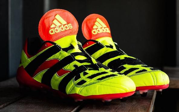 復刻版】 アディダス プレデターアクセレレイターFG/AG & TR イエロー