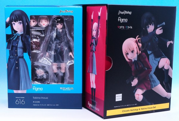 figma 井ノ上たきな レビュー : おもちゃの巣（玩具レビュー）