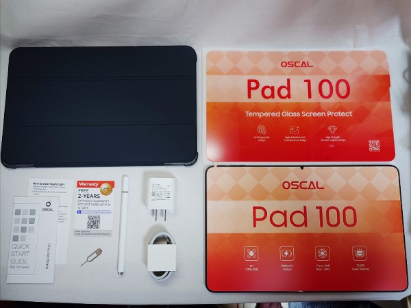 モバイル通信に対応した大画面12インチAndroidタブレット「OSCAL Pad