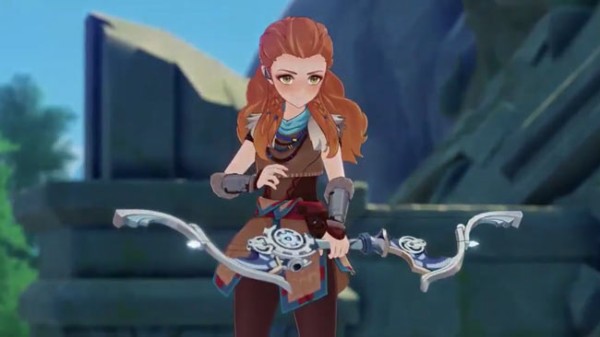 原神2.1新実装キャラクター☆5「アーロイ」弓氷紹介 ホライゾンゼロ