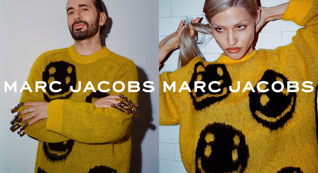笑う門には福来る Marc Jacobs x CPFM スマイリーセーターはチェック