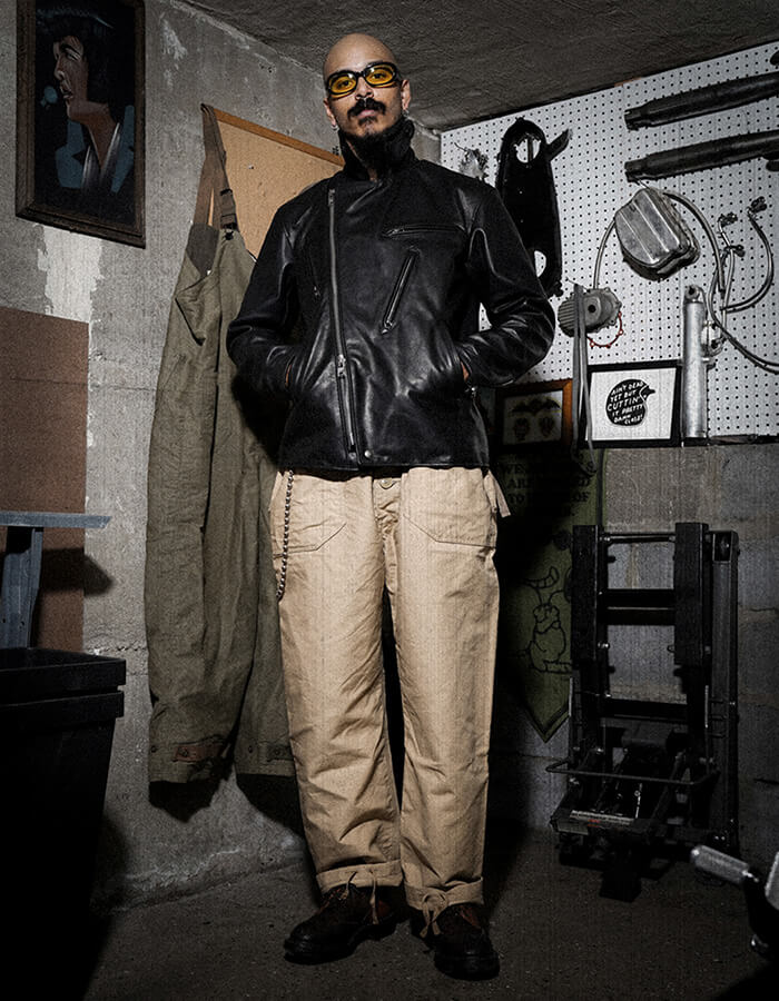 SCHOTT × ENGINEERED GARMENTS タフでラギッドなメイドインUSAの