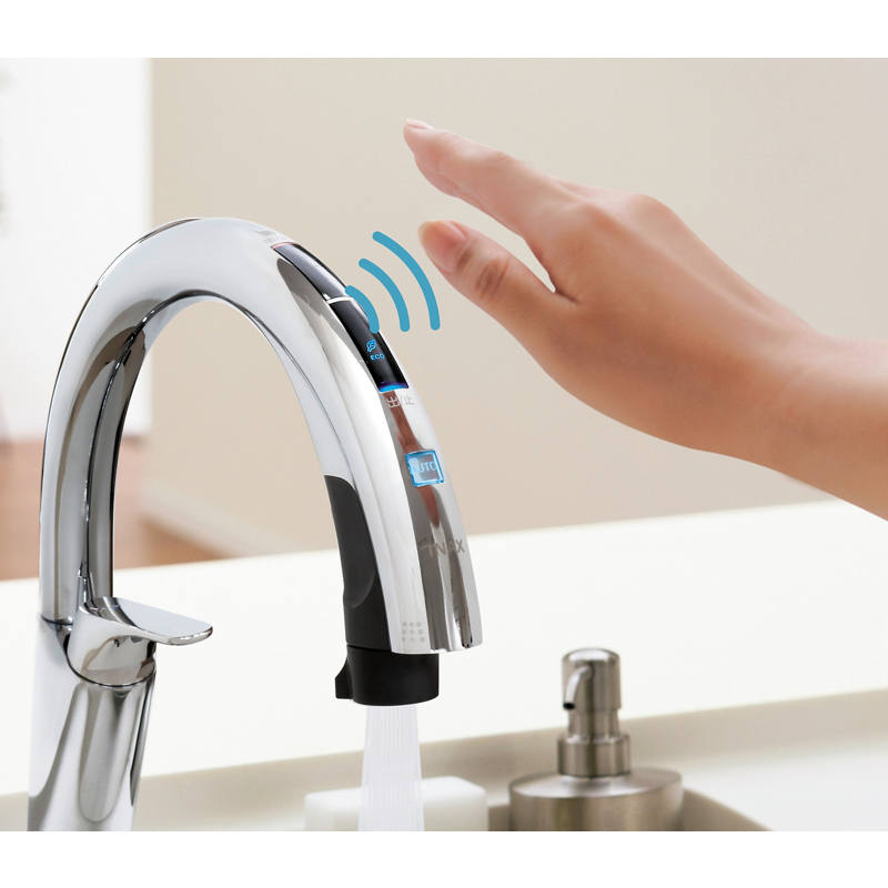 キッチン用タッチレス水栓 ナビッシュ（浄水器ビルトイン形） | 水栓