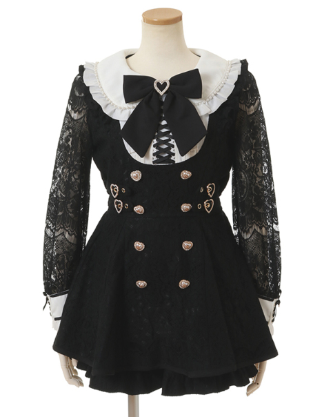 サイドハートバックルレースセットアップ ｜ LIZ LISA（リズリサ）公式