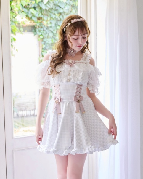 オフショルレイヤードワンピース ｜ LIZ LISA（リズリサ）公式通販