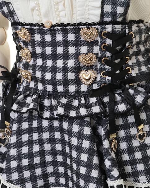 はしごリボンギンガムティアードスカパン ｜ LIZ LISA（リズリサ）公式