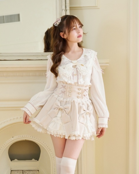 フロントリボンフリルスカパン ｜ LIZ LISA（リズリサ）公式通販