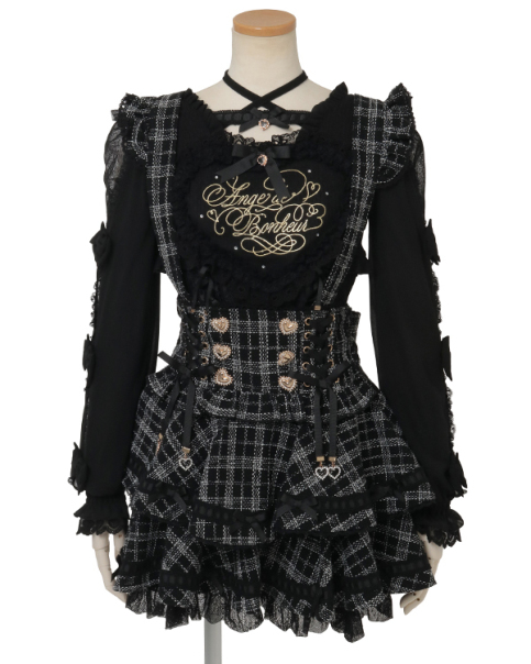 はしごリボンツイードティアードスカパン ｜ LIZ LISA（リズリサ）公式