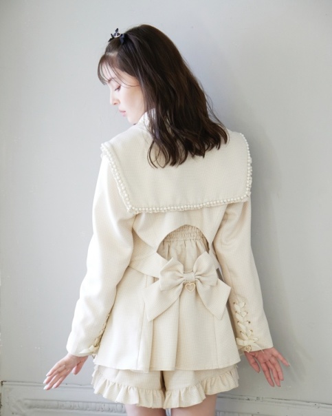 クロップドバックリボンセーラージャケット ｜ LIZ LISA（リズリサ
