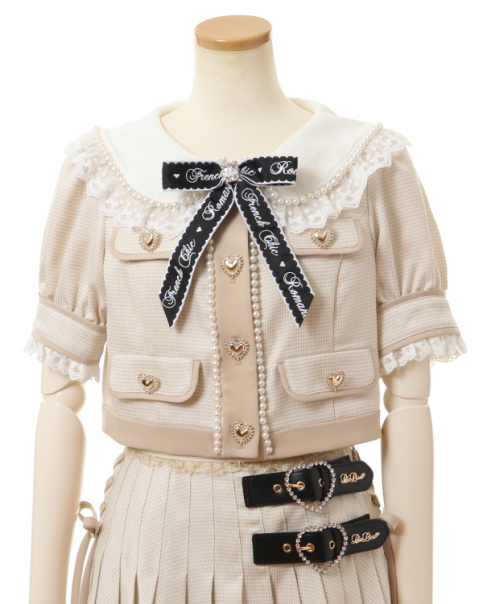 メッセージリボンブラウスジャケット ｜ LIZ LISA（リズリサ）公式通販