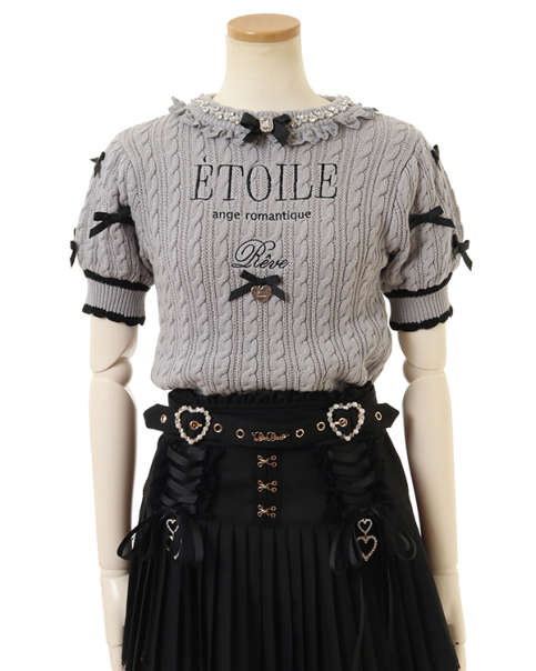 メッセージケーブルニットトップス ｜ LIZ LISA（リズリサ）公式通販