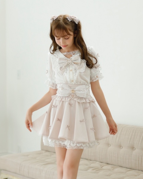 メニーリボンサーキュラースカート ｜ LIZ LISA（リズリサ）公式通販